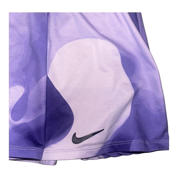 Nike Girls Purple Sports Bra and Skort Set, Large/XL - Picture 6 of 8